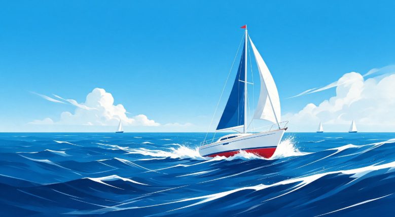 扬帆云 官方航海视觉插画